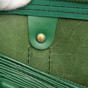 Louis Vuitton Green Epi Keepall 45 6