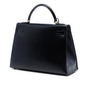 Hermes Black Box Calf Kelly Sellier 32 2