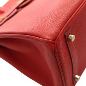 Hermes Vermillion Togo Birkin Retourne 30 11