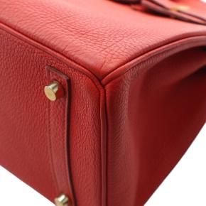 Hermes Vermillion Togo Birkin Retourne 30 12