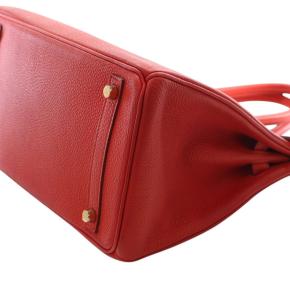 Hermes Vermillion Togo Birkin Retourne 30 14