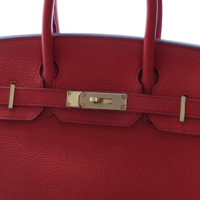 Hermes Vermillion Togo Birkin Retourne 30 4