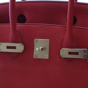 Hermes Vermillion Togo Birkin Retourne 30 5