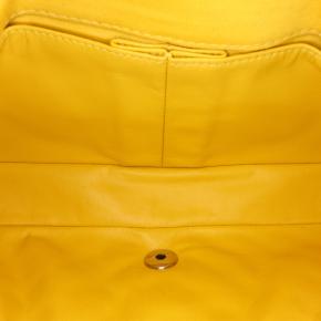 Chanel Yellow Chevron Jersey East West Flap 4