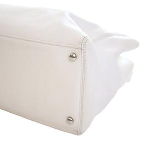 Chanel White Medium Calfskin Executive Cerf Tote 10