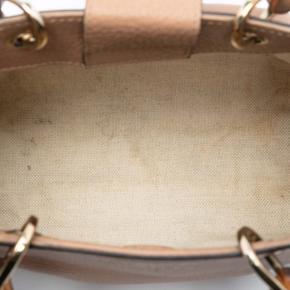 Gucci Camel Mini Calfskin Bamboo Shopper Satchel 4