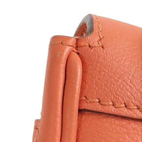 Hermes Orange Mini Swift Berline Crossbody 8