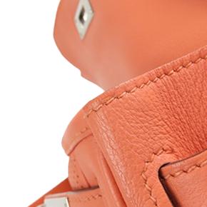 Hermes Orange Mini Swift Berline Crossbody 9