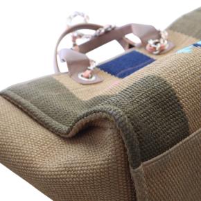 Chanel Medium Raffia Striped Deauville Tote 11