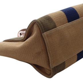 Chanel Medium Raffia Striped Deauville Tote 12