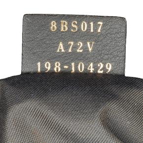 Fendi White Mini Zucca Embossed Leather Baguette Satchel 6