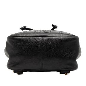 Chanel Black Caviar Triple CC Backpack 3