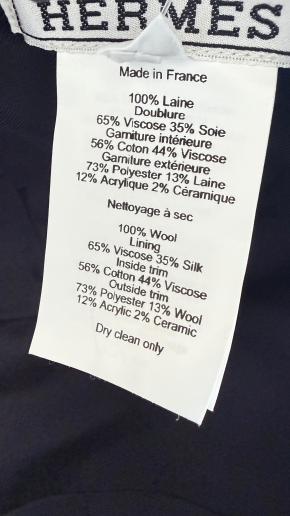 Hermes Marine Blue Davis Varsity Cap 7