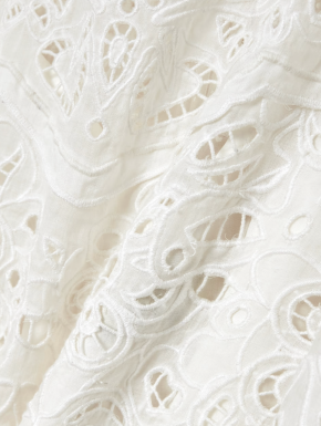 Isabel Marant Daphne Droderie Anglaise Ramie Mini Dress 3