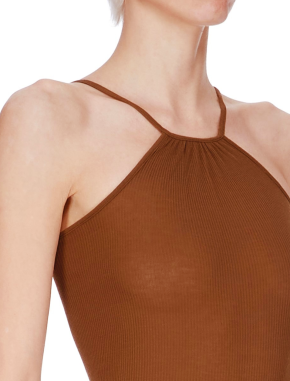 Rick Owens Skorpio Ribbed-Knit Midi Dress 3