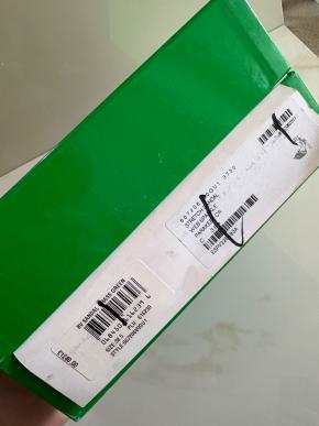 Bottega Veneta Green Sparkle Stretch Crystal Heels 8