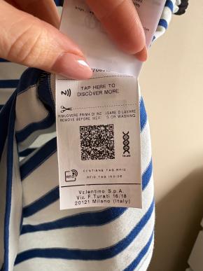 Valentino Striped T-Shirt 8