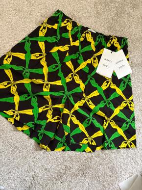 Bottega Veneta Printed High Waist Shorts 4