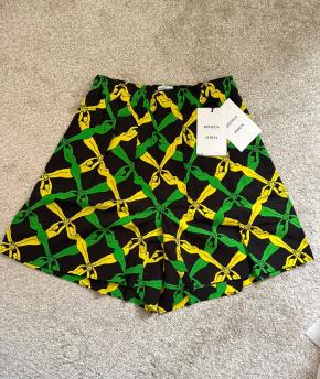 Bottega Veneta Printed High Waist Shorts 2