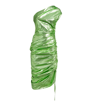 Sandra Mansour Grace Metallic One Midi Dress 4