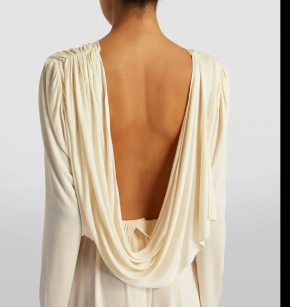 Ninety Percent Draped Muay Midi Dress 3