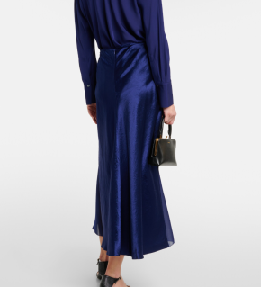 Vince Satin Slip Skirt 4