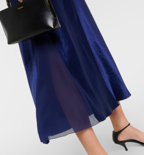 Vince Satin Slip Skirt 3