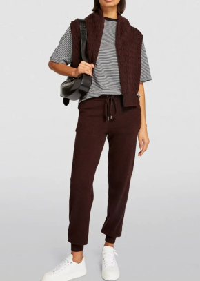 Johnstons Of Elgin  Cashmere Drawstring Joggers 3