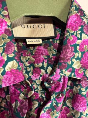 Gucci Floral Silk Shirt 4