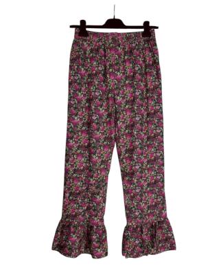 Gucci Floral Silk Trousers 3