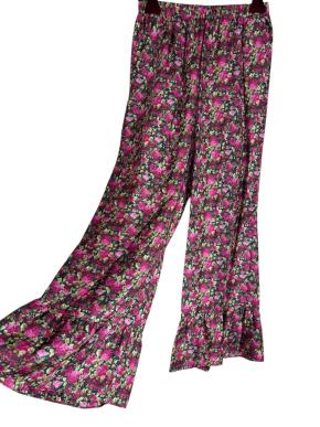 Gucci Floral Silk Trousers 2