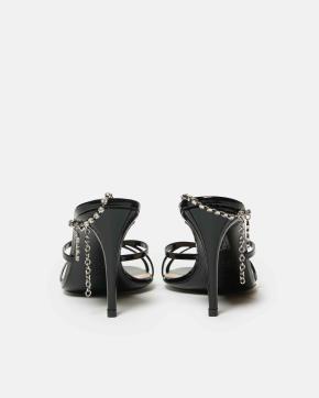 Gucci Patent And Crystal Sandals 3