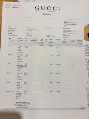 Gucci Black Leather Thong Sandals 7