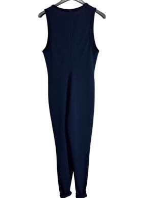 Prada Navy Blue Lycra Jumpsuit 3
