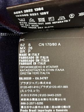 Prada Navy Blue Lycra Jumpsuit 5