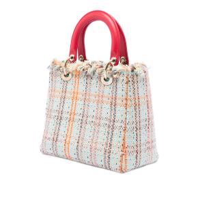 Dior Medium Tweed Heart Deco Lady Dior 2