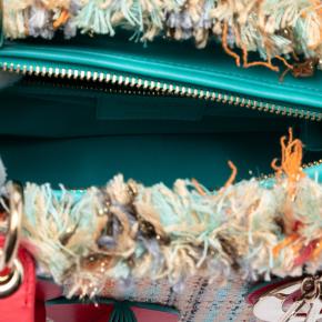 Dior Medium Tweed Heart Deco Lady Dior 4