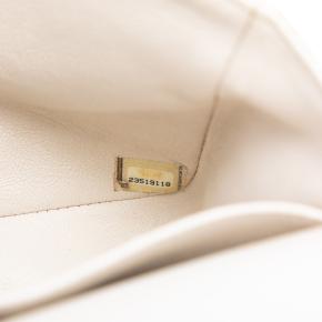 Chanel White Medium Classic Caviar Double Flap 5