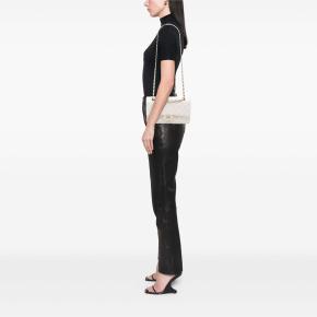 Chanel White Medium Classic Caviar Double Flap 7