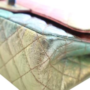 Chanel Metallic Quilted Goatskin Reissue 2.55 Double Flap 10