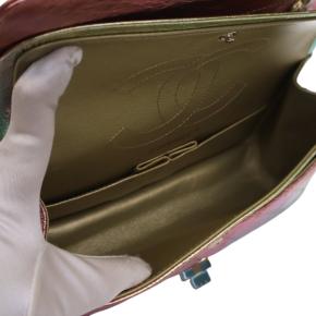 Chanel Metallic Quilted Goatskin Reissue 2.55 Double Flap 6