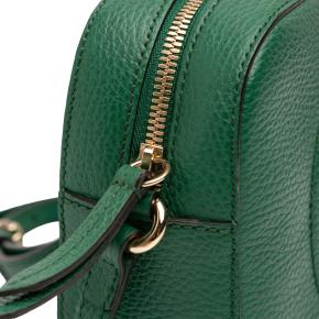 Gucci Green Small Leather Soho Disco Crossbody 7