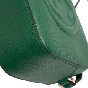 Gucci Green Small Leather Soho Disco Crossbody 8