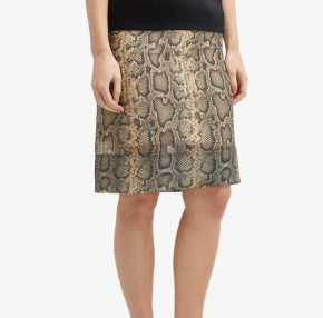 Sportmax Desio Snakeskin Mini Skirt 4