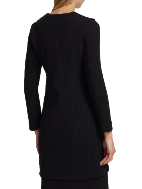 St. John Bouclé Twill Topper Jacket 3