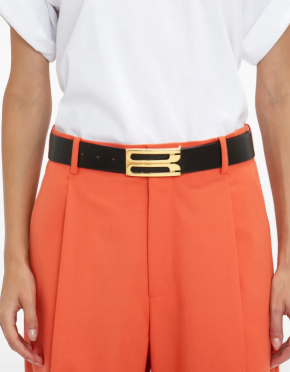 Victoria Beckham Pleat-Detail Wide-Leg Trousers 3