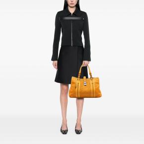 Bottega Veneta Medium Nappa Intrecciato Punto Mocassino Roma Tote 7