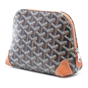 Goyardine Black Vendome Cosmetic Pouch 2