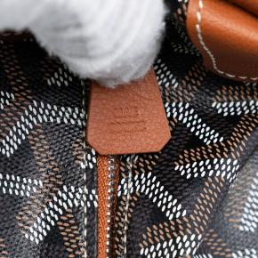 Goyardine Black Vendome Cosmetic Pouch 6