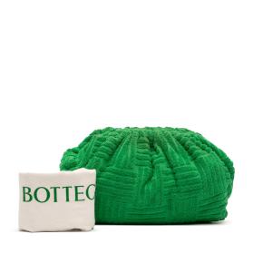 Bottega Veneta Green Terry Cloth The Pouch 12